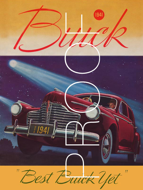 1941 Buick Front Cover