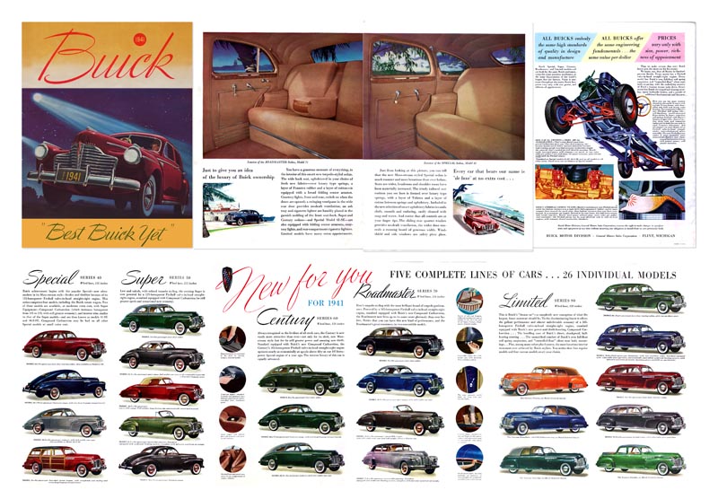 1941 Buick brochure